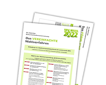 Wahlverfahrensposter